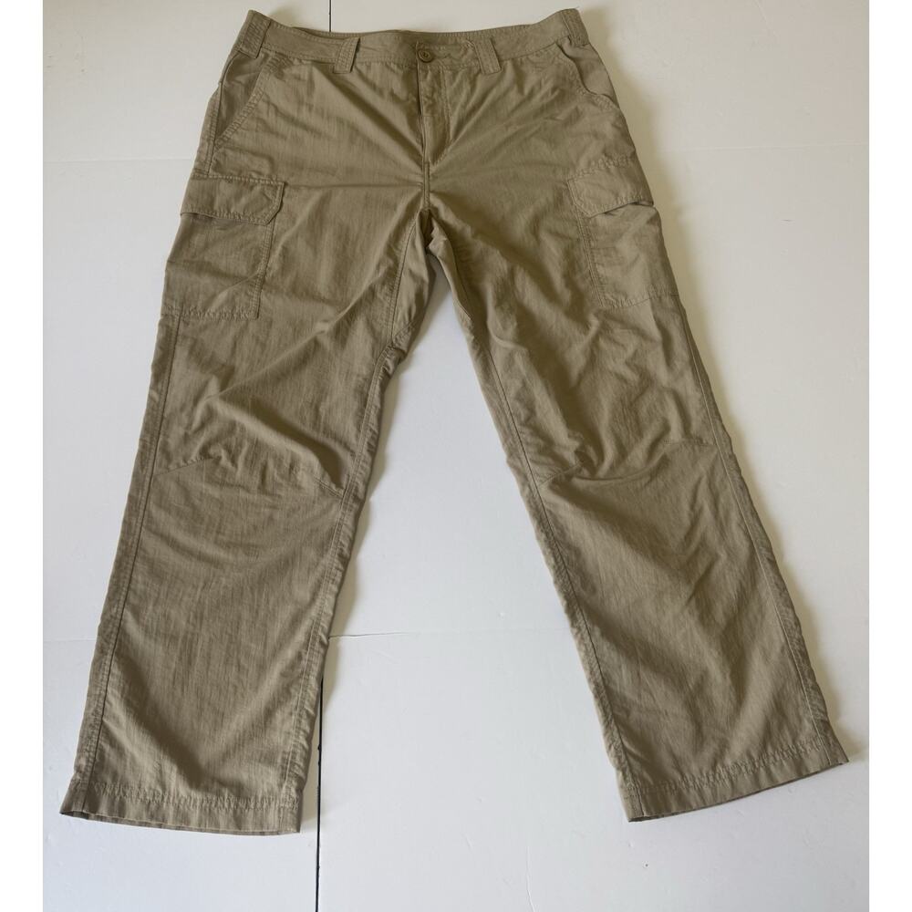 Eddie‎ Bauer Pants Mens 38x30 Beige Cargo Outdoor Hiking